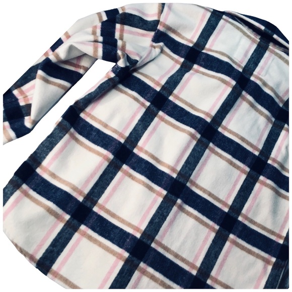 VIGOSS - Plaid Flannel Plus Size Shacket (Shirt + Jacket) Size 1 X NWOT - Picture 12 of 16